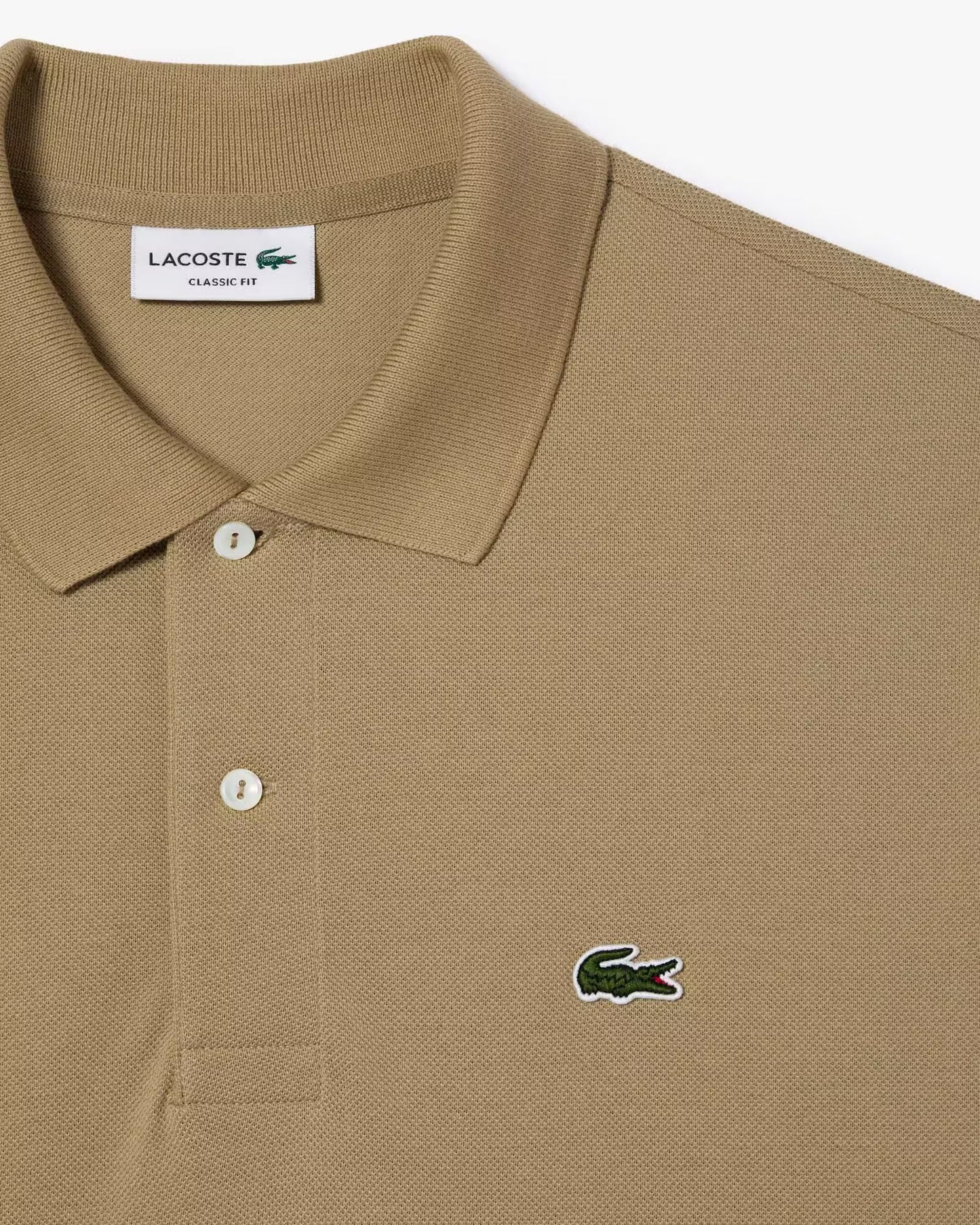 Polo Lacoste Clássico Fit L.12.12 em Piqué Original