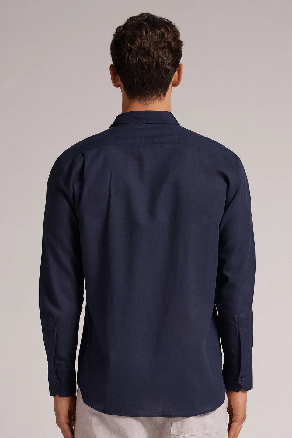 Camisa Linho Manga Longa