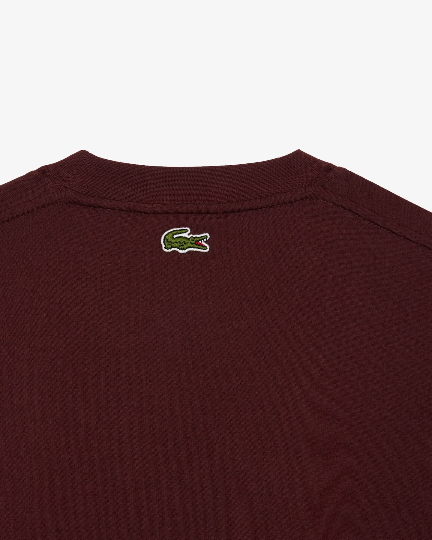 Camiseta Lacoste em Algodão com Estampa Assinada