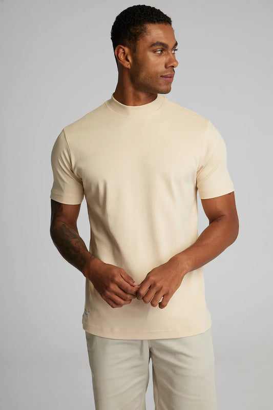 Camiseta fio Egípcio gola alta