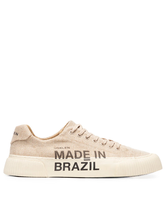 Tênis Creeper Juta Made In Brazil - Bege