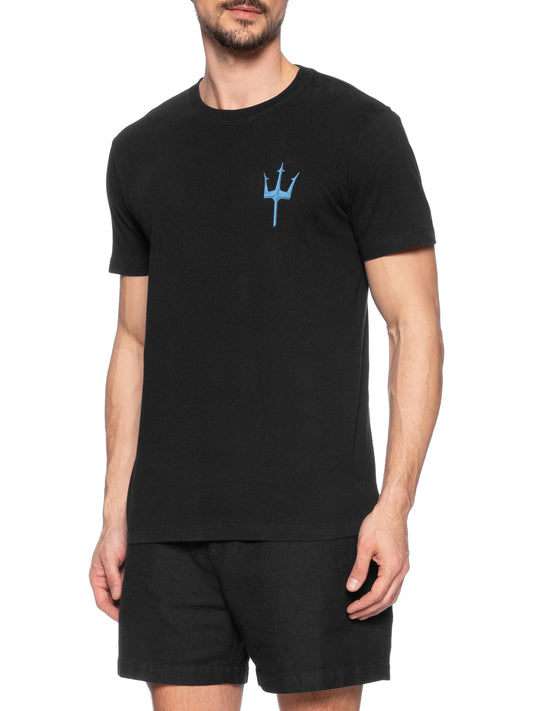 Camiseta Slim Vintage Tridente Madeira