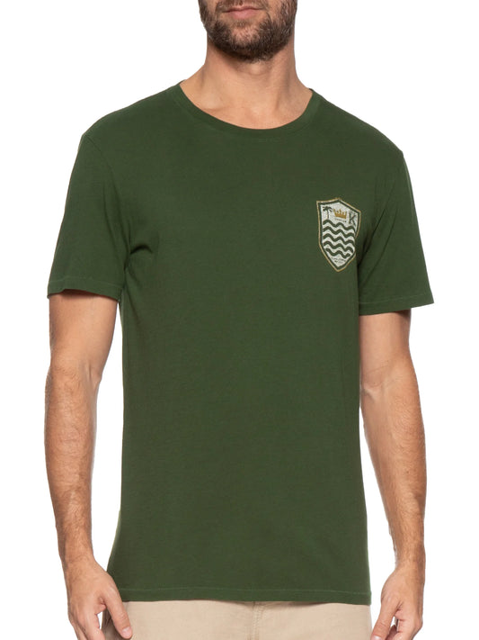 Camiseta Soft Used Brasao Gaze
