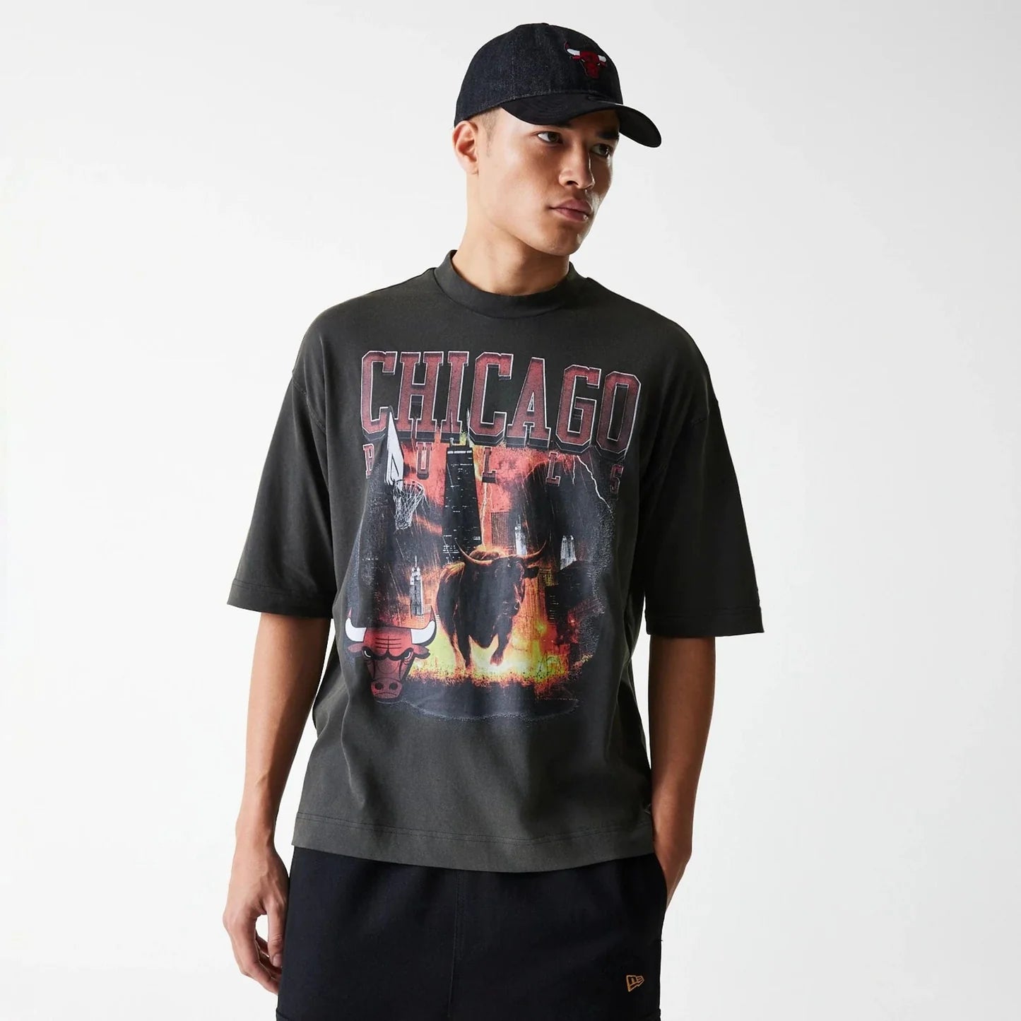 Camiseta Oversized Chicago Bulls NBA